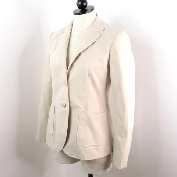Theory Beige Blazer Women’s Size 6 | Career Professional Jacket - Picture 3 of 9